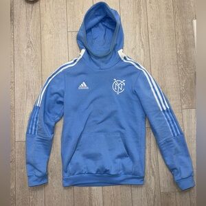 ADIDAS TEAM Adidas Men's New York City Fc Travel Hoodie